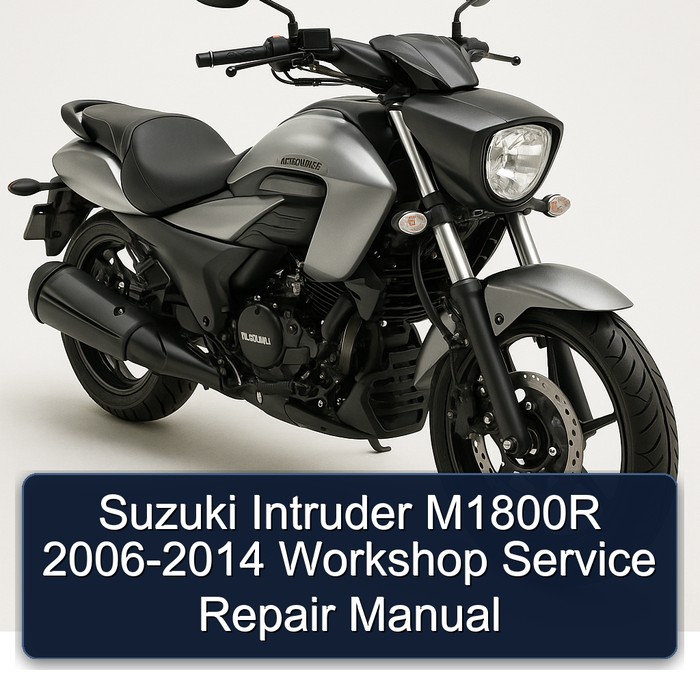 Suzuki Intruder M1800R 2006-2014 Workshop Manual de servicio y reparación