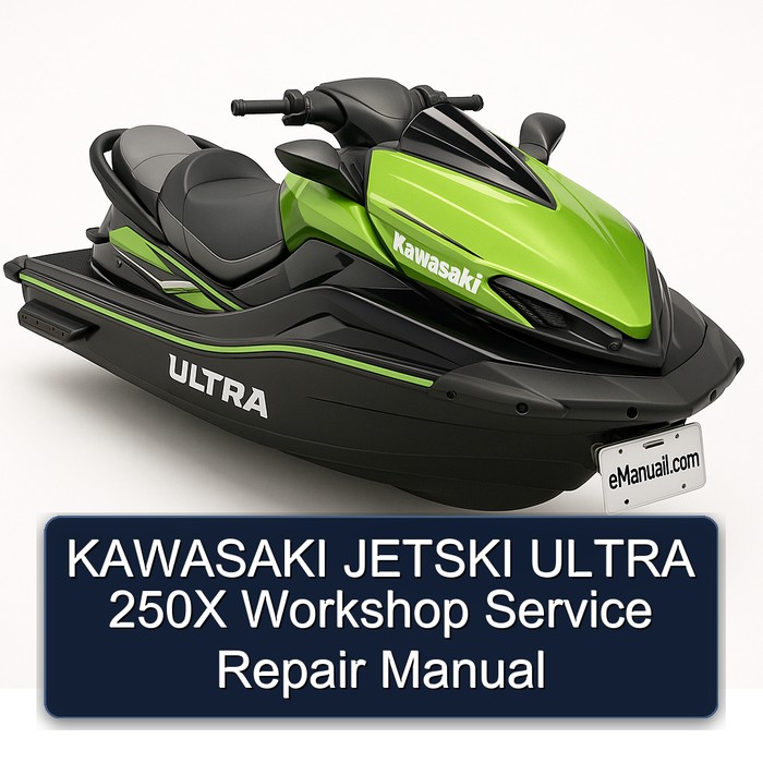 KAWASAKI JETSKI ULTRA 250X Workshop Manual de servicio y reparación