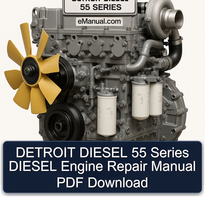 Manual de Reparación de Motores Diesel DETROIT DIESEL Serie 55 (PDF)