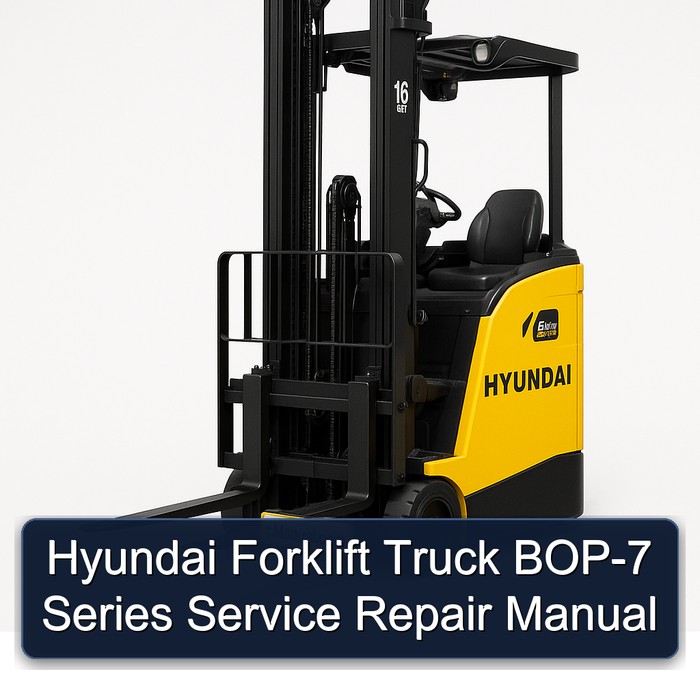 Manual de Servicio y Reparación Hyundai BOP-7