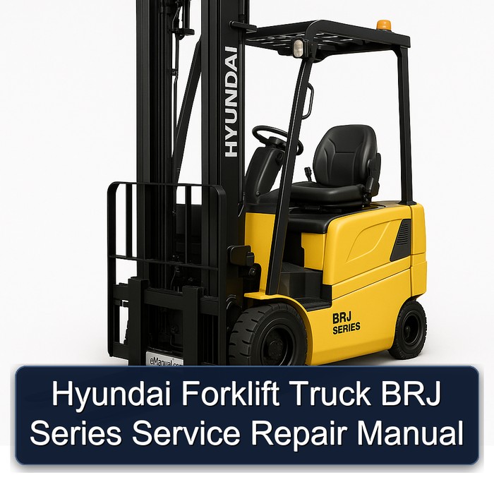 Manual de Servicio y Reparación Hyundai Carretilla Elevadora Serie BRJ