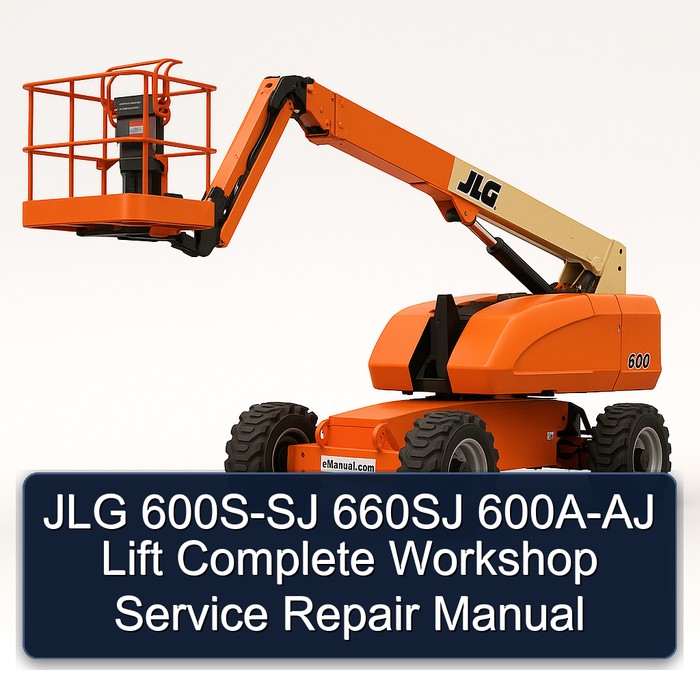 Jlg 600S-Sj 660SJ 600A-Aj Lift Workshop Service Repair Manual PDF Download
