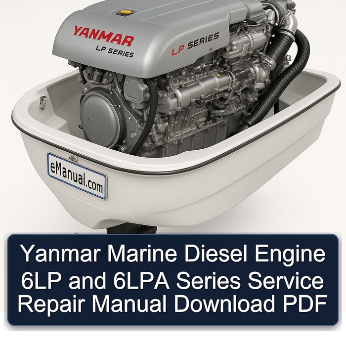 Yanmar Marine Diesel Engine 6LP and 6LPA Series Service Repair Manual Download PDF