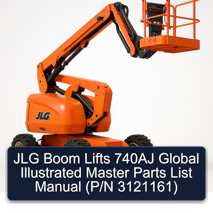 Jlg Boom Lifts 740AJ Global (P/N 3121161) Parts Catalog PDF Download