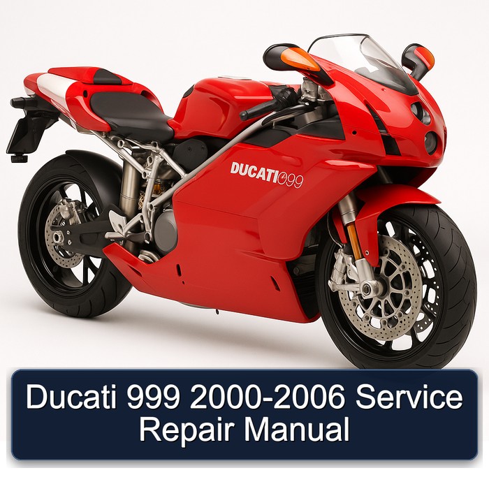 Ducati 999 2000-2006 Manual de servicio y reparación