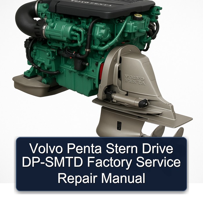 Volvo Penta Stern Drive DP-SMTD Factory Service Repair Manual
