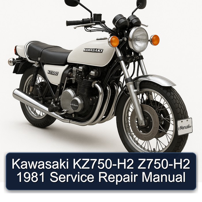 Kawasaki KZ750-H2 Z750-H2 1981 Service Repair Manual