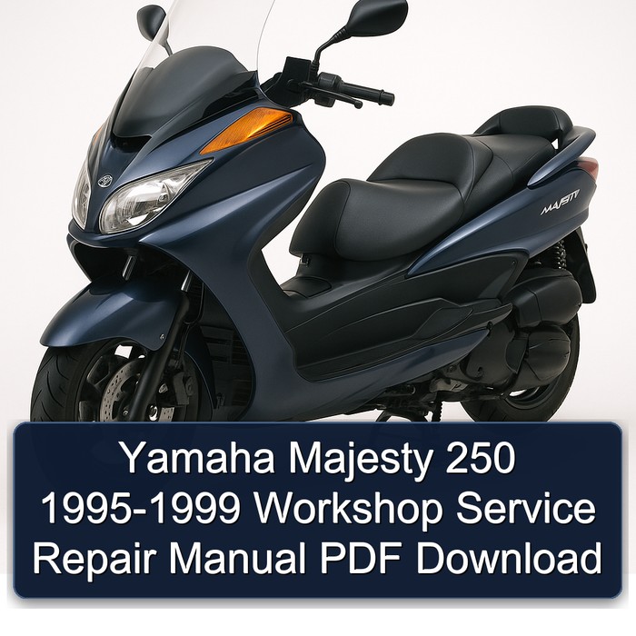 Yamaha Majesty 250 1995-1999 Workshop Service Repair Manual PDF Download