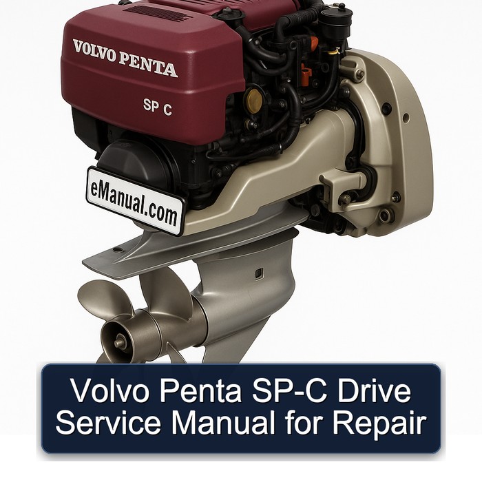 Volvo Penta SP-C Drive Service Manual for Repair 
