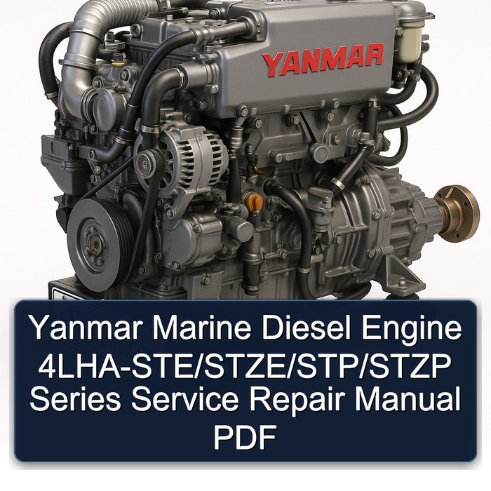 Yanmar Marine Diesel Engine 4LHA-STE/STZE/STP/STZP 4LHA-DTE/DTZE/DTP/DTZP 4LHA-HTE/HTZE/HTP/HTZP Service Repair Manual Download PDF