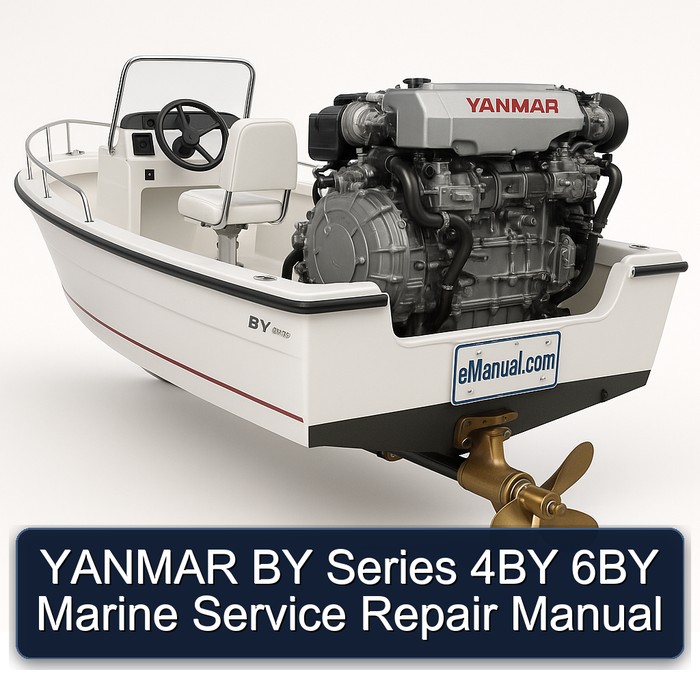 YANMAR BY Series 4BY 6BY Marine Manual de servicio y reparación