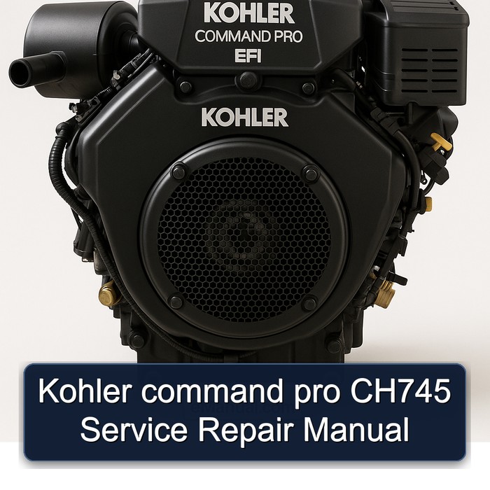 Kohler command pro CH745 Manual de servicio y reparación