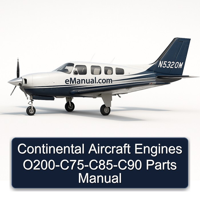 Continental Aircraft Engines O200-C75-C85-C90 Parts Manual