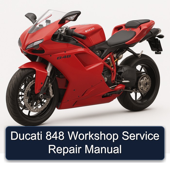 Ducati 848 Workshop Manual de servicio y reparación