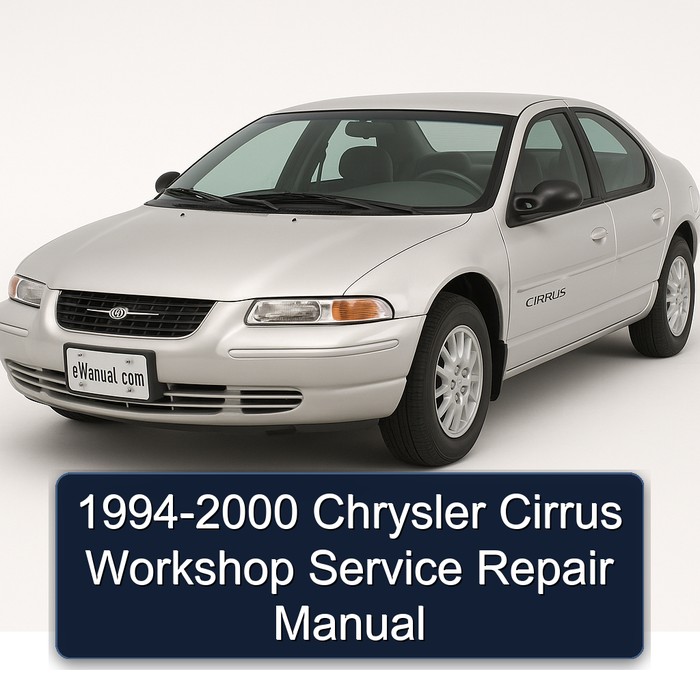 1994-2000 Chrysler Cirrus Workshop Manual de servicio y reparación