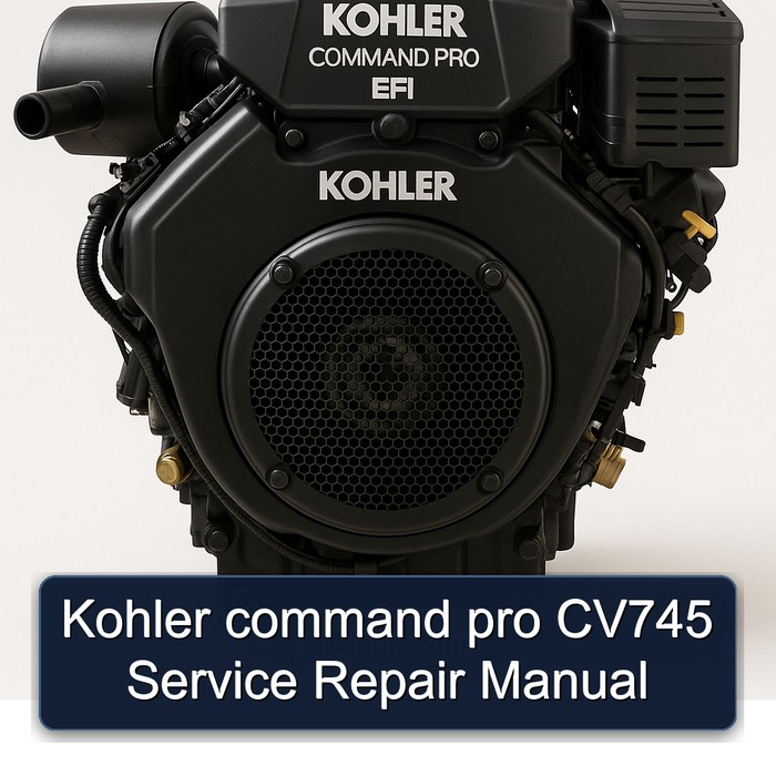 Manual de Servicio y Reparación Kohler Command Pro CV745