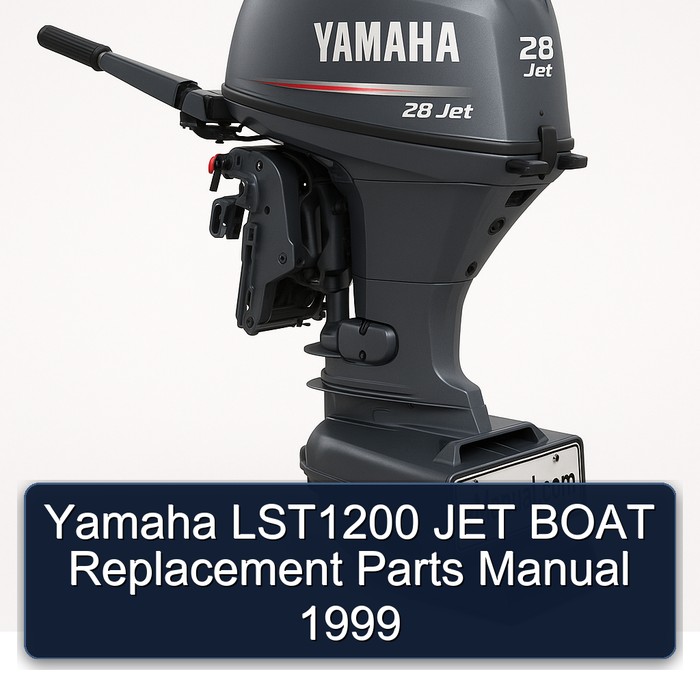Yamaha LST1200 JET BOAT Replacement Parts Manual 1999