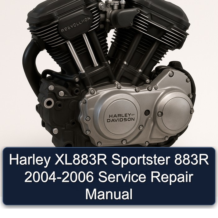 Harley XL883R Sportster 883R 2004-2006 Service Repair Manual 