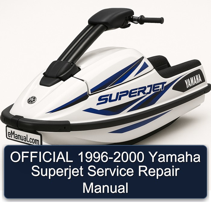 OFFICIAL 1996-2000 Yamaha Superjet Service Repair Manual 