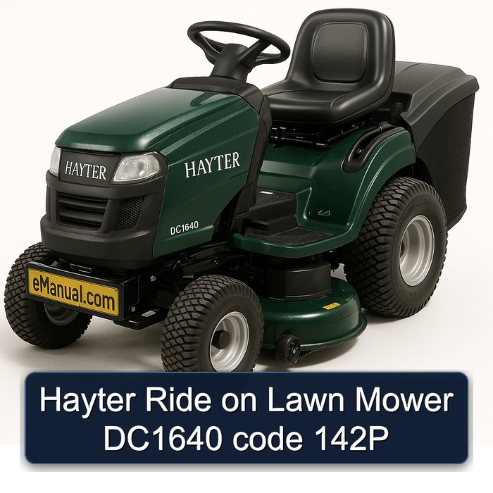 Hayter Aufsitzmäher DC1640