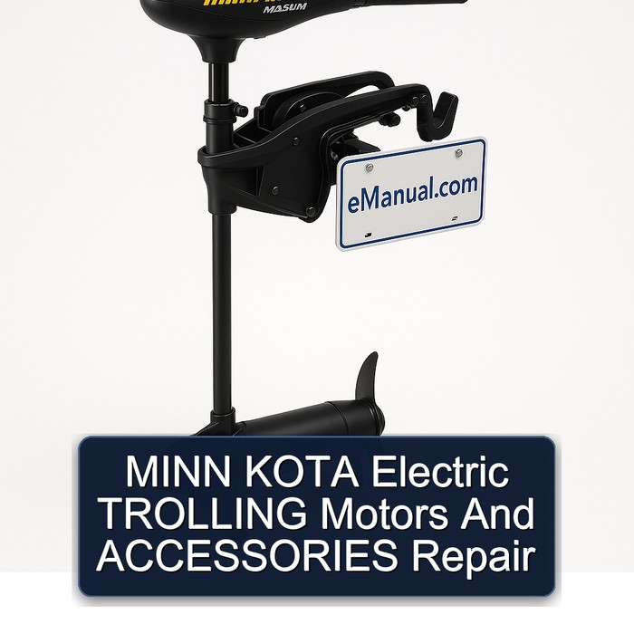 MINN KOTA Electric TROLLING Motors And ACCESSORIES Repair