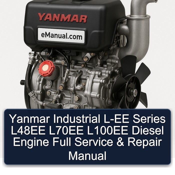 Manual de Servicio y Reparación Completo para Motores Diésel Yanmar Serie L-EE L48EE L70EE L100EE