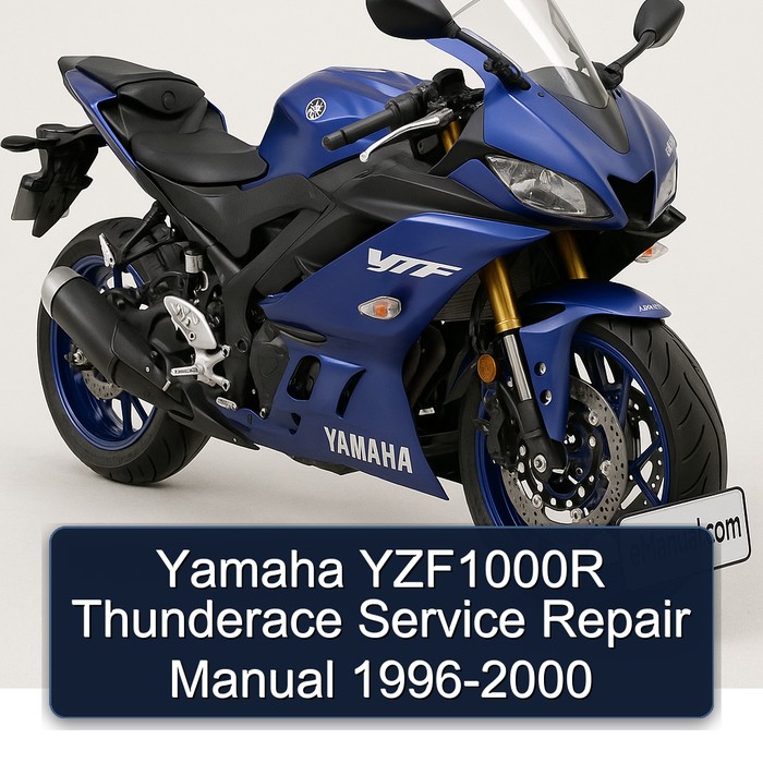 Yamaha YZF1000R Thunderace Service Repair Manual 1996-2000