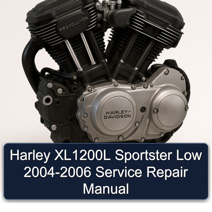 Harley XL1200L Sportster Low 2004-2006 Service Repair Manual 