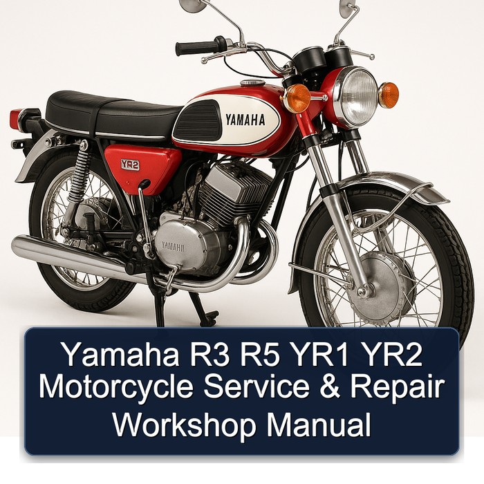 Yamaha R3 R5 YR1 YR2 Motorcycle Service & Repair Workshop Manual