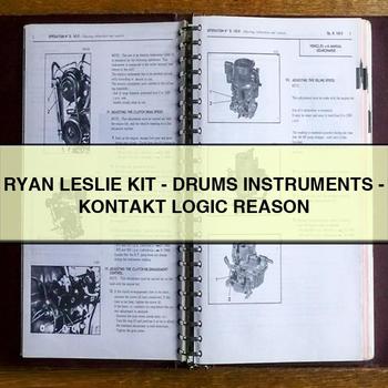 Ryan Leslie Kit-Drums Instruments-Kontakt Logic Reason PDF Download