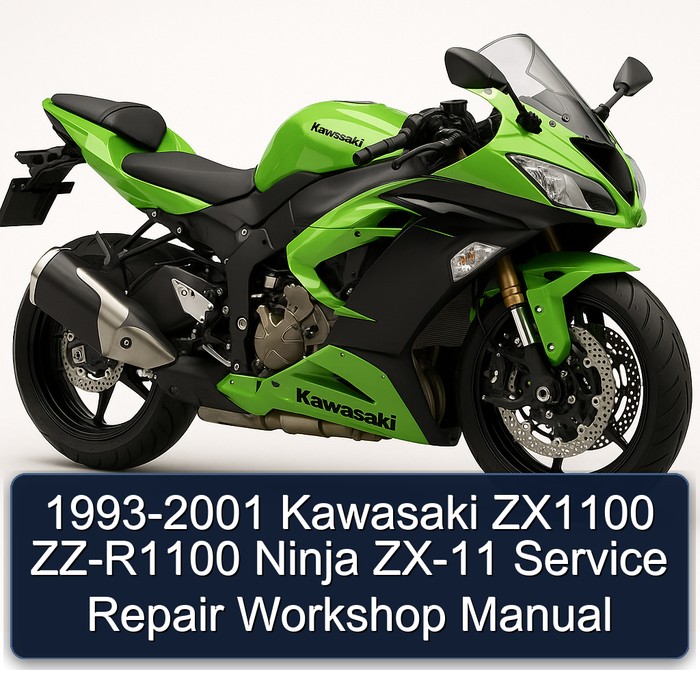 1993-2001 Kawasaki ZX1100 ZZ-R1100 Ninja ZX-11 Service Repair Workshop Manual