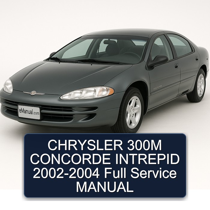 CHRYSLER 300M CONCORDE INTREPID 2002-2004 Full Service MANUAL
