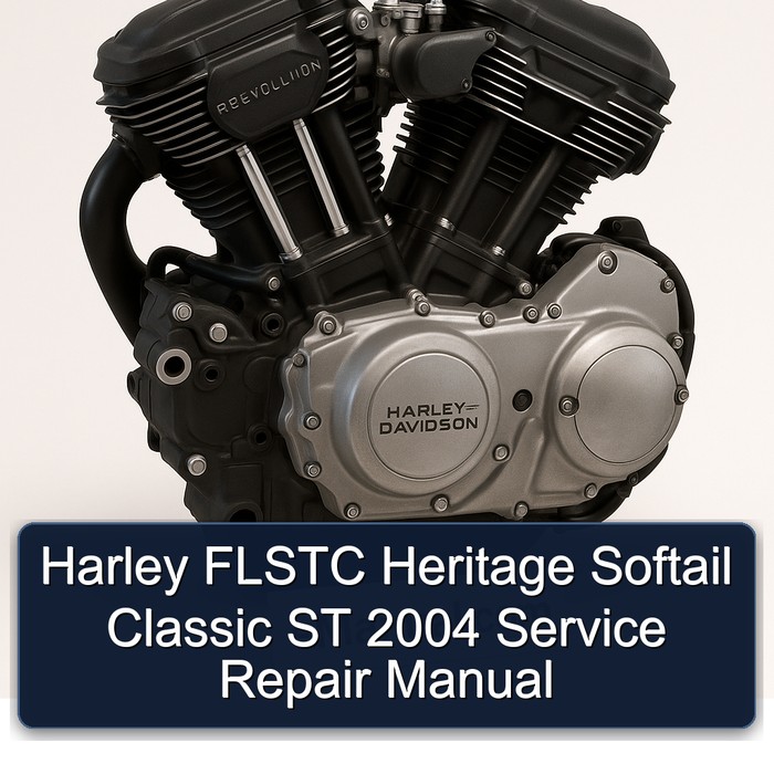 Harley FLSTC Heritage Softail Classic ST 2004 Service Repair Manual 