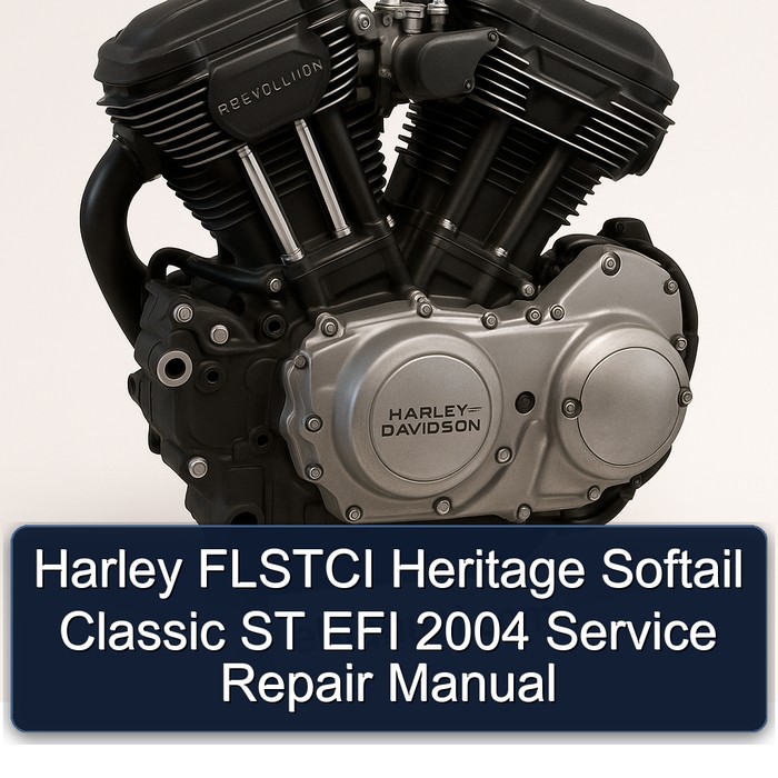 Harley FLSTCI Heritage Softail Classic ST EFI 2004 Service Repair Manual