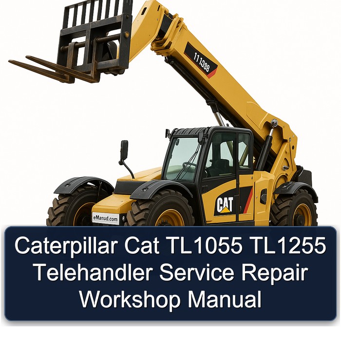 Caterpillar Cat TL1055 TL1255 Telehandler Service Repair Workshop Manual