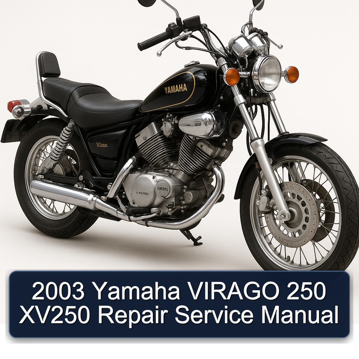 2003 Yamaha VIRAGO 250 XV250 Repair Service Manual