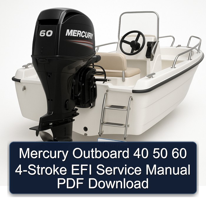 Mercury Outboard 40 50 60 4-Stroke EFI Service Manual PDF Download