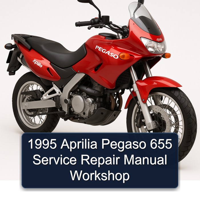 1995 Aprilia Pegaso 655 Manual de servicio y reparación Workshop