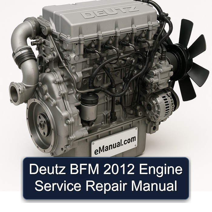 Deutz BFM 2012 Engine Service Repair Manual 