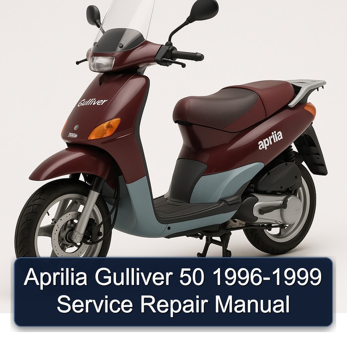 Aprilia Gulliver 50 1996-1999 Manual de servicio y reparación