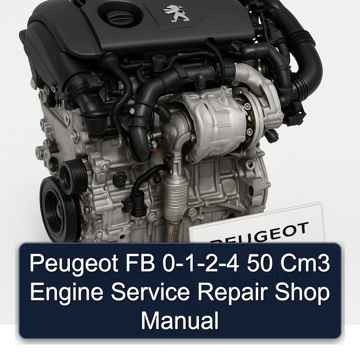 Manual de Reparación y Servicio del Motor Peugeot FB 0-1-2-4 50 Cm3