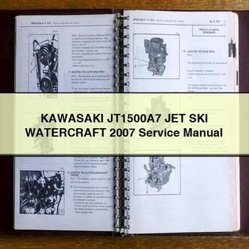 KAWASAKI JT1500A7 JET SKI WATERCRAFT 2007 Service Repair Manual 