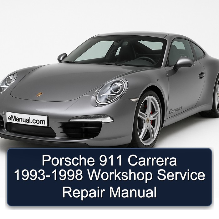 Porsche 911 Carrera 1993-1998 Workshop Manual de servicio y reparación