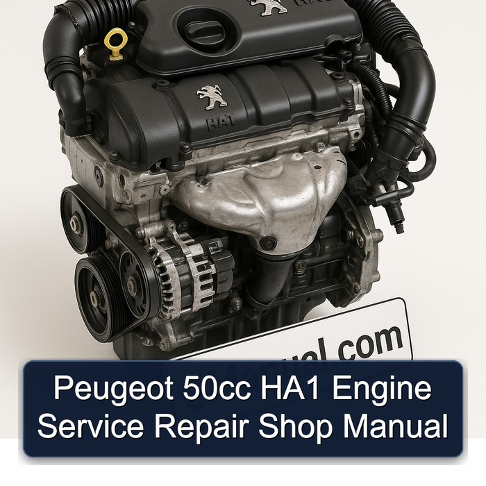 Peugeot 50cc HA1 Engine Service Repair Shop Manual