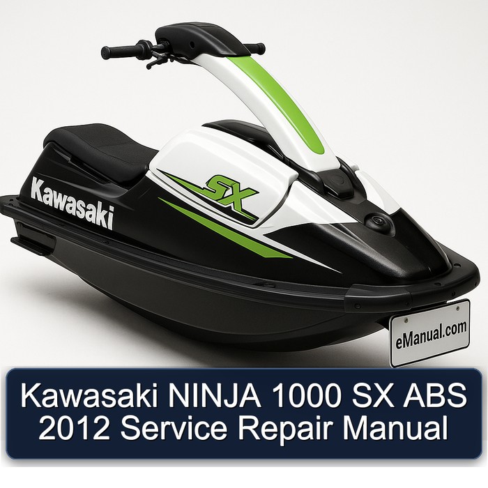Kawasaki NINJA 1000 SX ABS 2012 Service Repair Manual