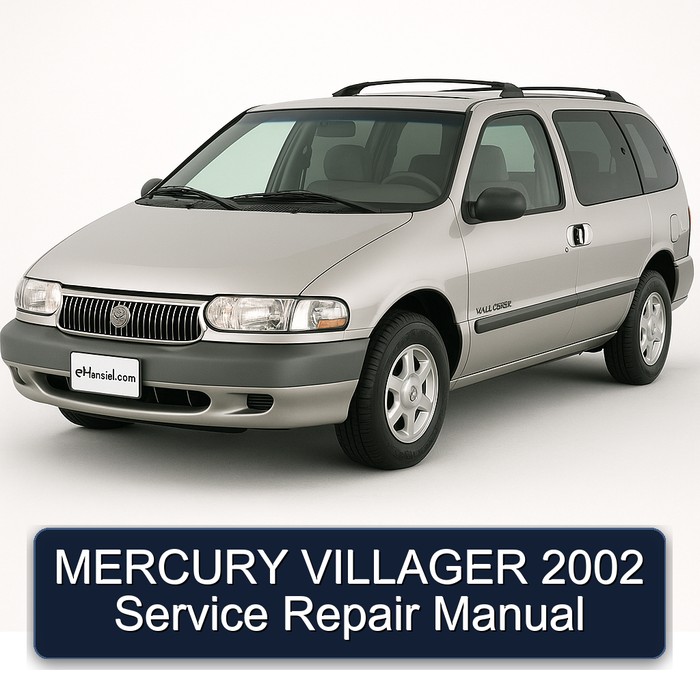MERCURY VILLAGER 2002 Manual de servicio y reparación
