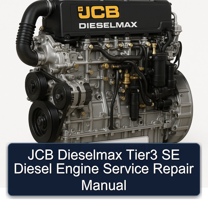 JCB Dieselmax Tier3 SE Diesel Engine Service Repair Manual 