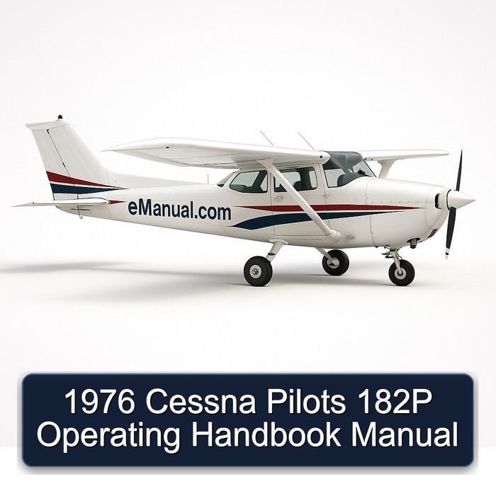 1976 Cessna Pilots 182P Operating Handbook Manual