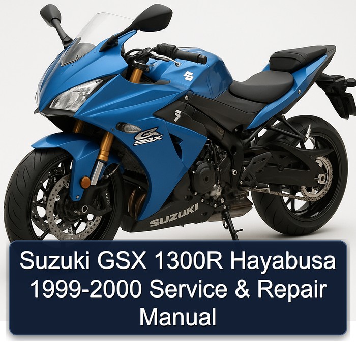 Suzuki GSX 1300R Hayabusa 1999-2000 Manual de servicio y reparación