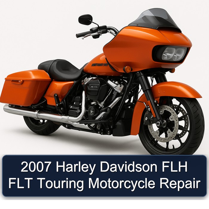 2007 Harley Davidson FLH FLT Touring Motorcycle Repair